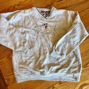 Vintage Mickey Vneck Crewneck